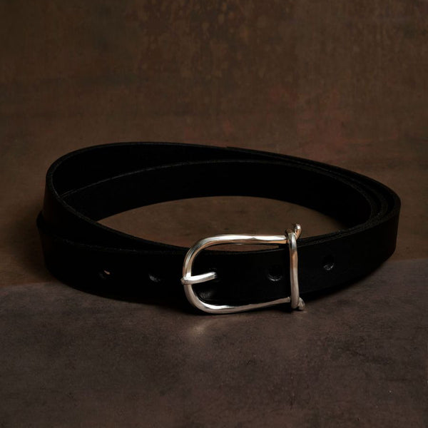 WERKSTATT MUNCHEN 925 silver hammered leather belt series collection German high degree of handmade WM-M6261-0 PWM11